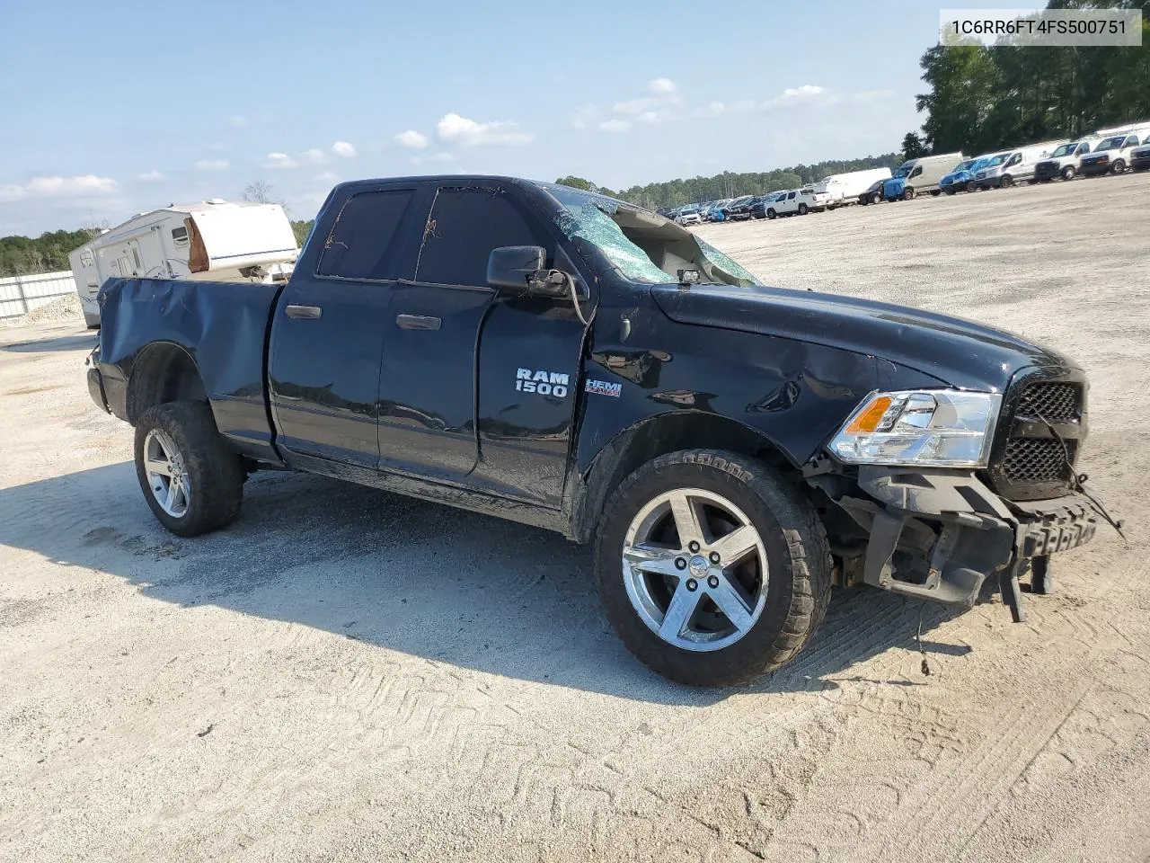 2015 Ram 1500 St VIN: 1C6RR6FT4FS500751 Lot: 72860204