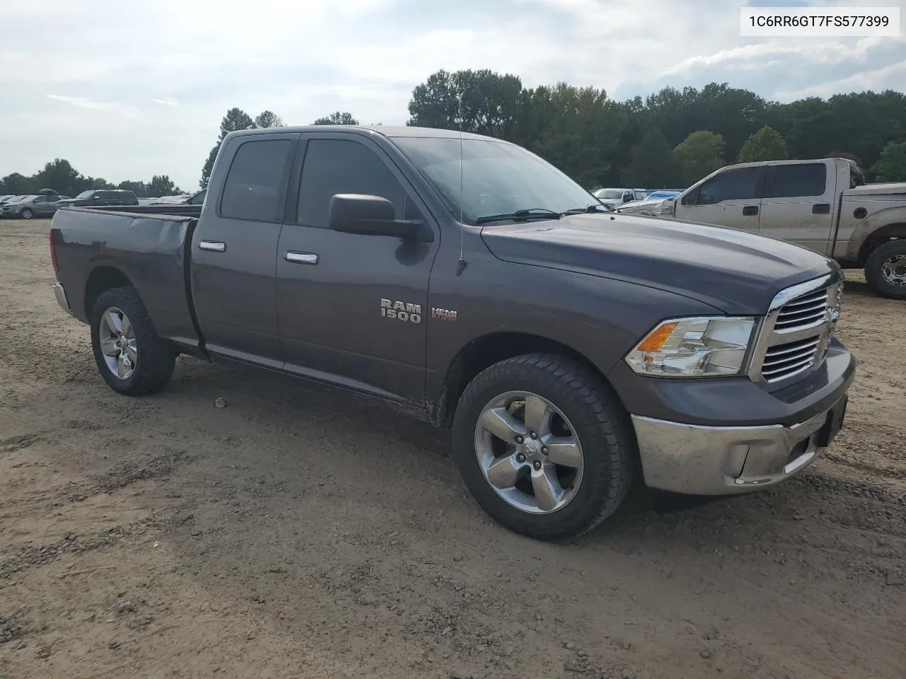 2015 Ram 1500 Slt VIN: 1C6RR6GT7FS577399 Lot: 72915934