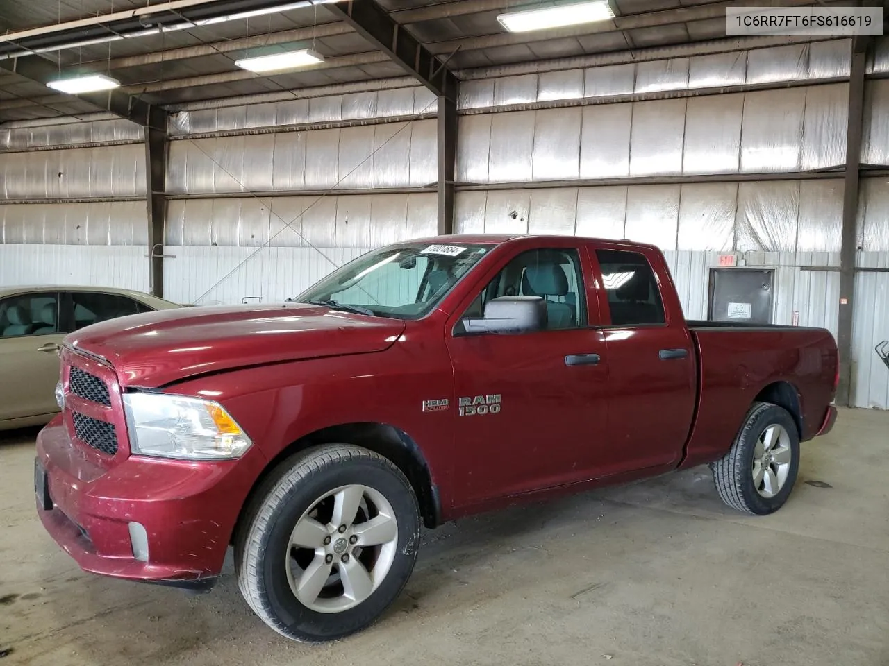 2015 Ram 1500 St VIN: 1C6RR7FT6FS616619 Lot: 73024684