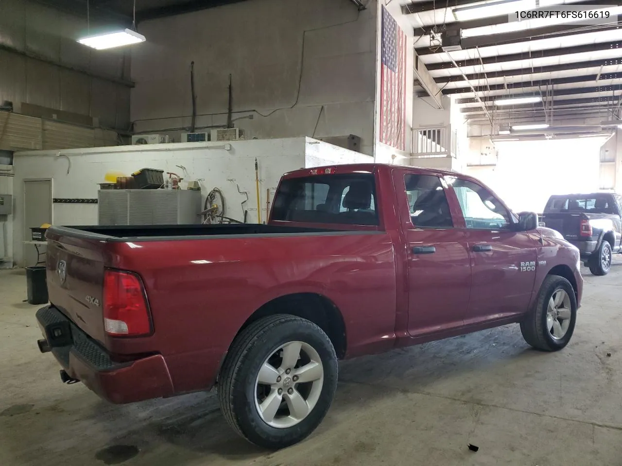 2015 Ram 1500 St VIN: 1C6RR7FT6FS616619 Lot: 73024684