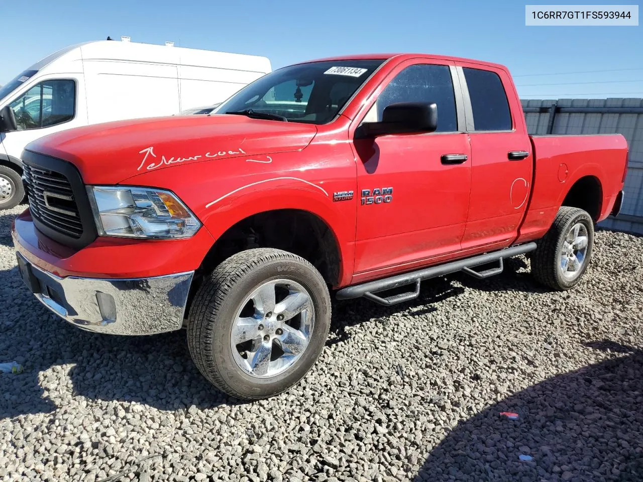 2015 Ram 1500 Slt VIN: 1C6RR7GT1FS593944 Lot: 73061134