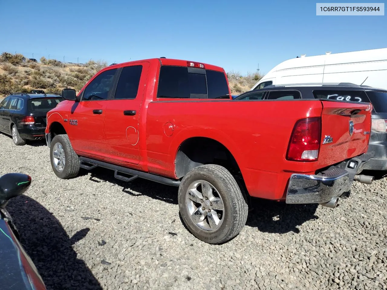 2015 Ram 1500 Slt VIN: 1C6RR7GT1FS593944 Lot: 73061134