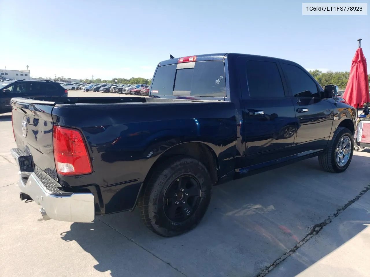 2015 Ram 1500 Slt VIN: 1C6RR7LT1FS778923 Lot: 73100504