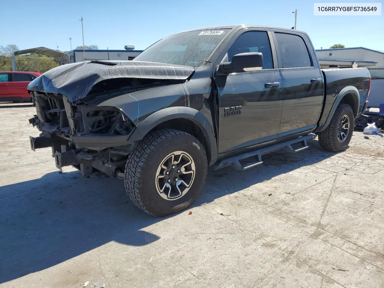 2015 Ram 1500 Rebel VIN: 1C6RR7YG8FS736549 Lot: 73175534