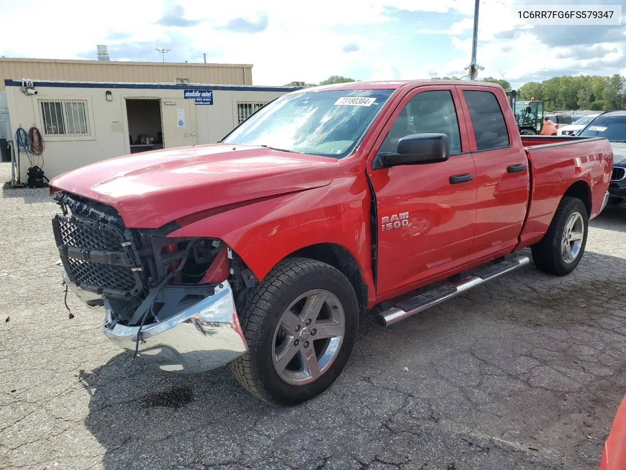 2015 Ram 1500 St VIN: 1C6RR7FG6FS579347 Lot: 73180304