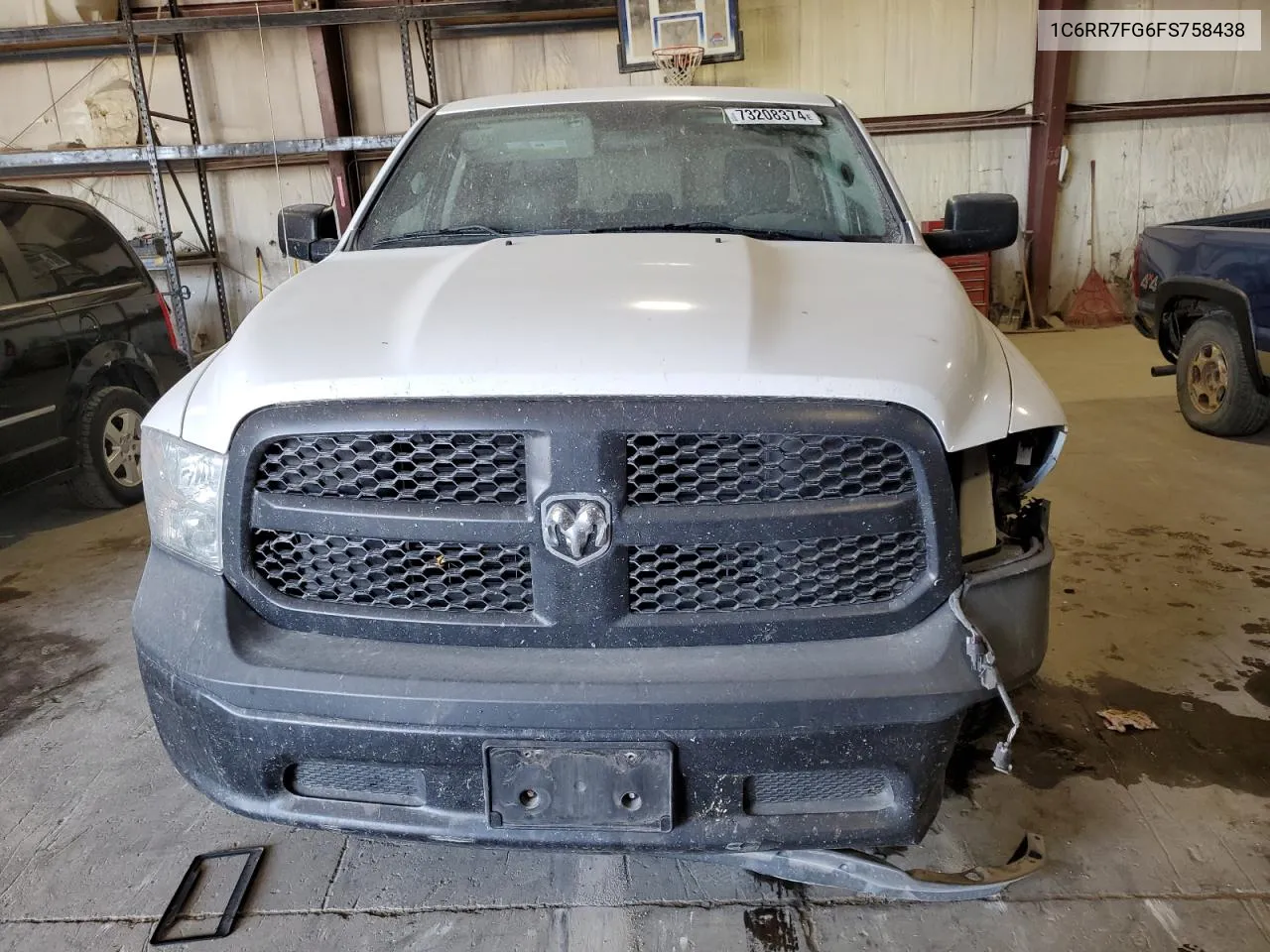 2015 Ram 1500 St VIN: 1C6RR7FG6FS758438 Lot: 73208374