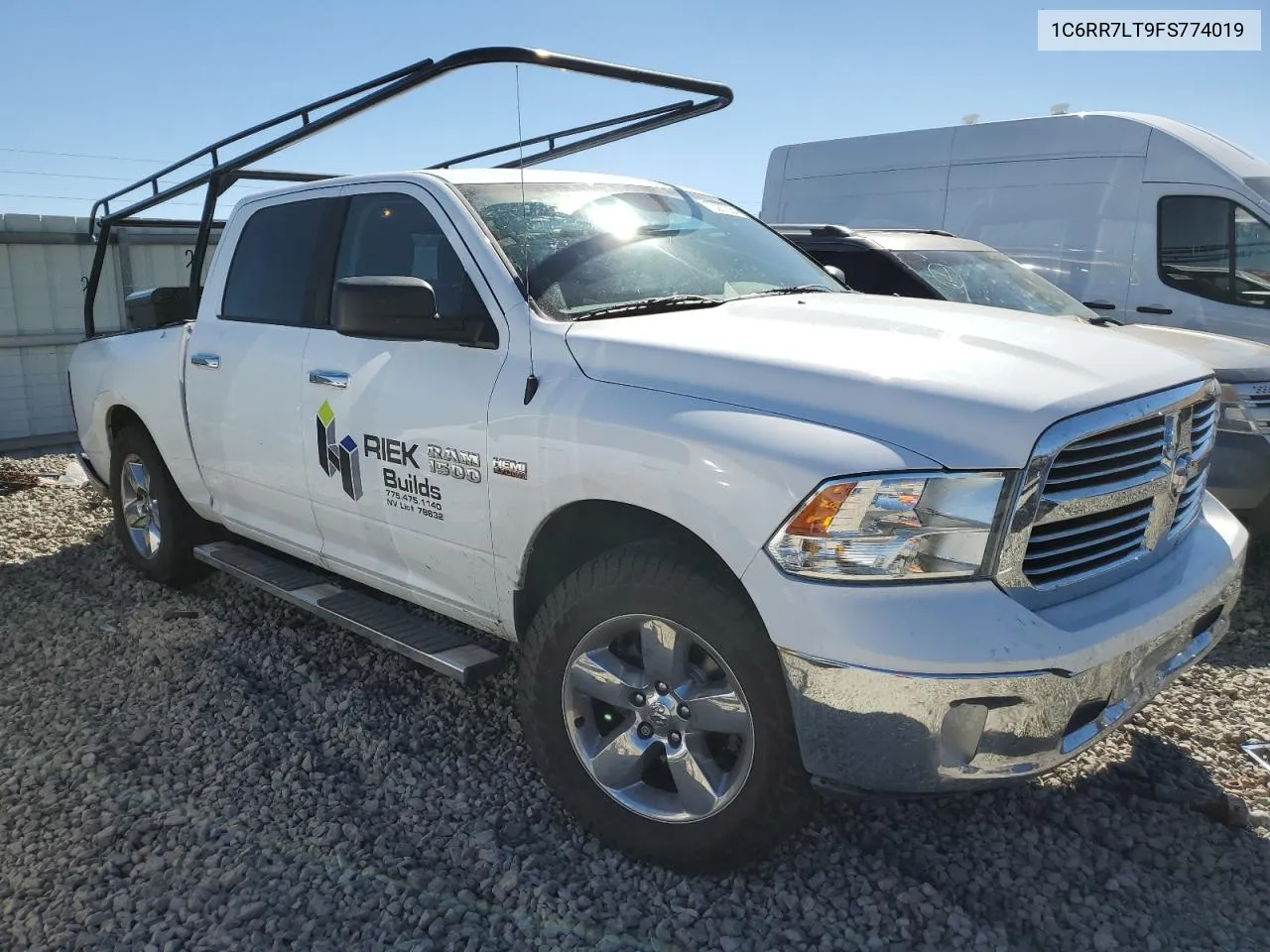 2015 Ram 1500 Slt VIN: 1C6RR7LT9FS774019 Lot: 73237384