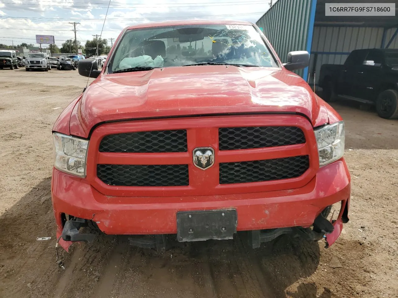 2015 Ram 1500 St VIN: 1C6RR7FG9FS718600 Lot: 73239874