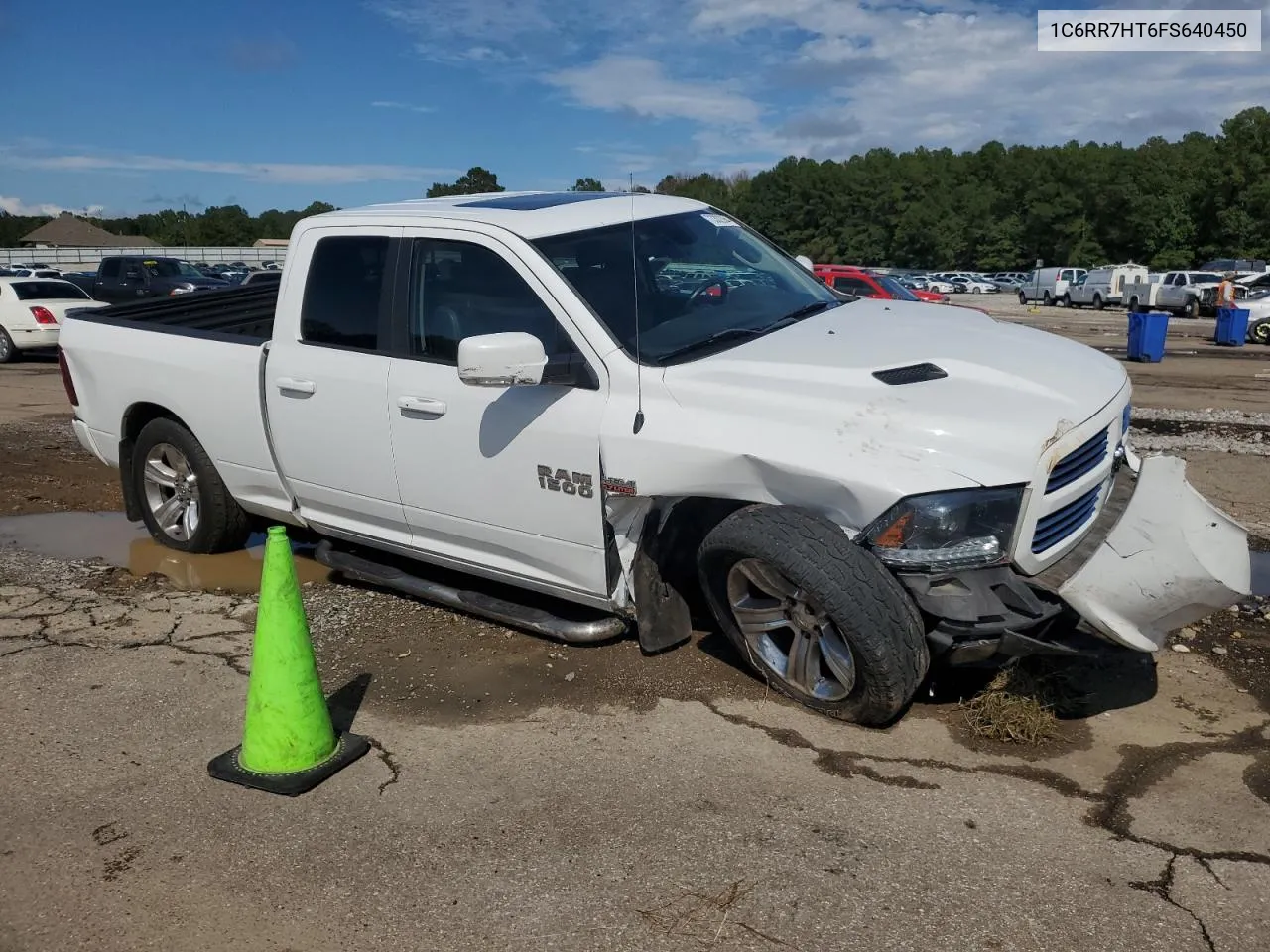 2015 Ram 1500 Sport VIN: 1C6RR7HT6FS640450 Lot: 73302984