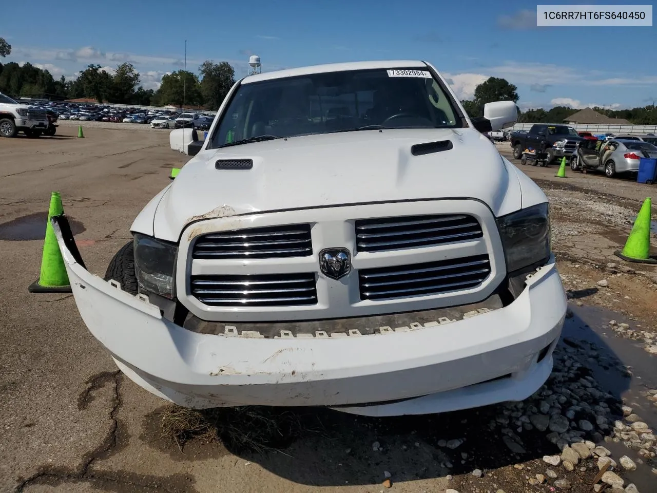 2015 Ram 1500 Sport VIN: 1C6RR7HT6FS640450 Lot: 73302984