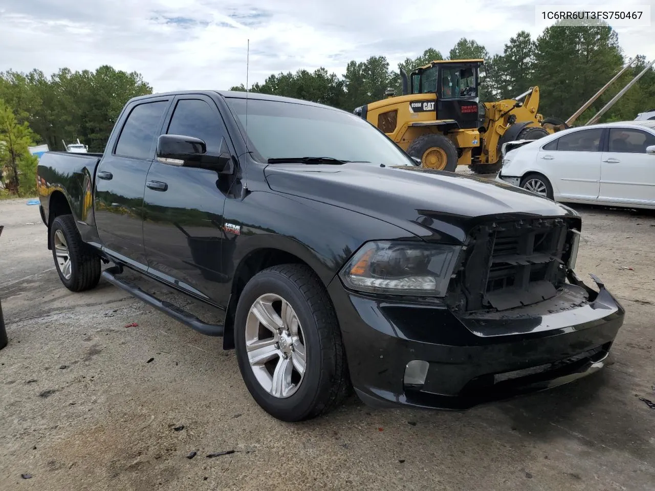 2015 Ram 1500 Sport VIN: 1C6RR6UT3FS750467 Lot: 73328454