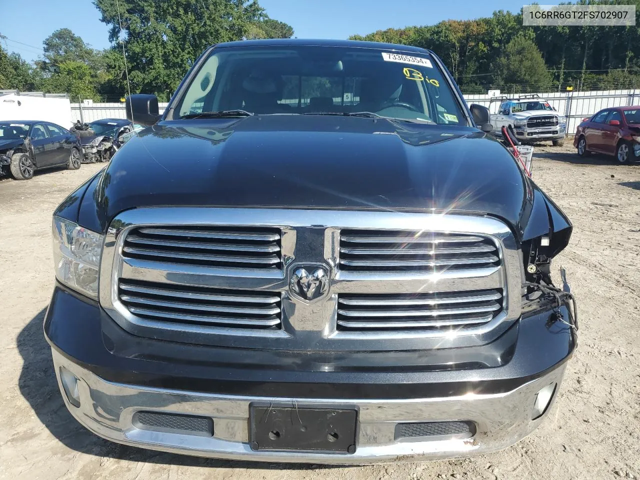 2015 Ram 1500 Slt VIN: 1C6RR6GT2FS702907 Lot: 73365354