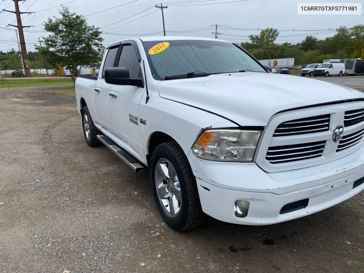 2015 Ram 1500 Slt VIN: 1C6RR7GTXFS771981 Lot: 73575484