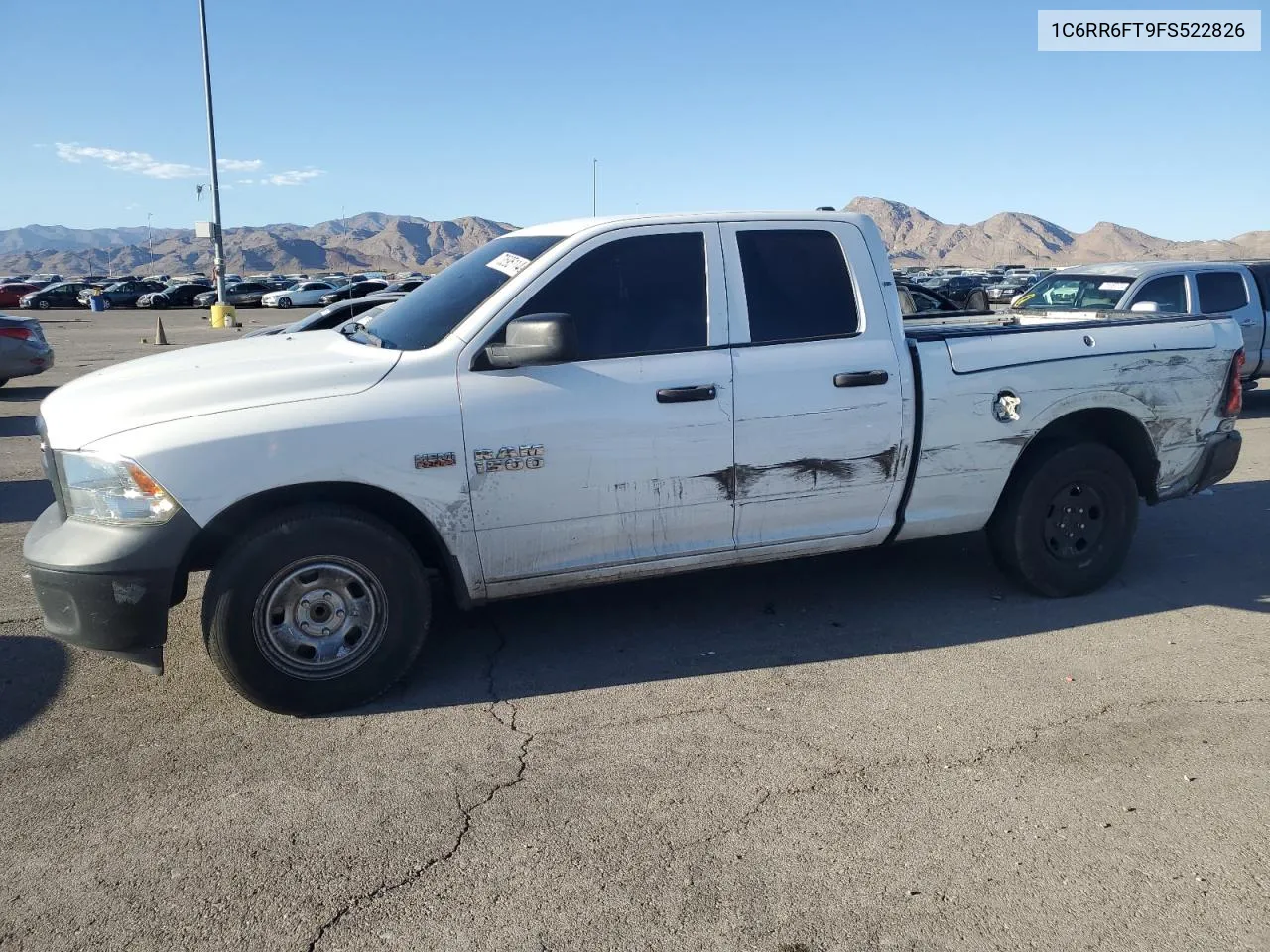 2015 Ram 1500 St VIN: 1C6RR6FT9FS522826 Lot: 73595114