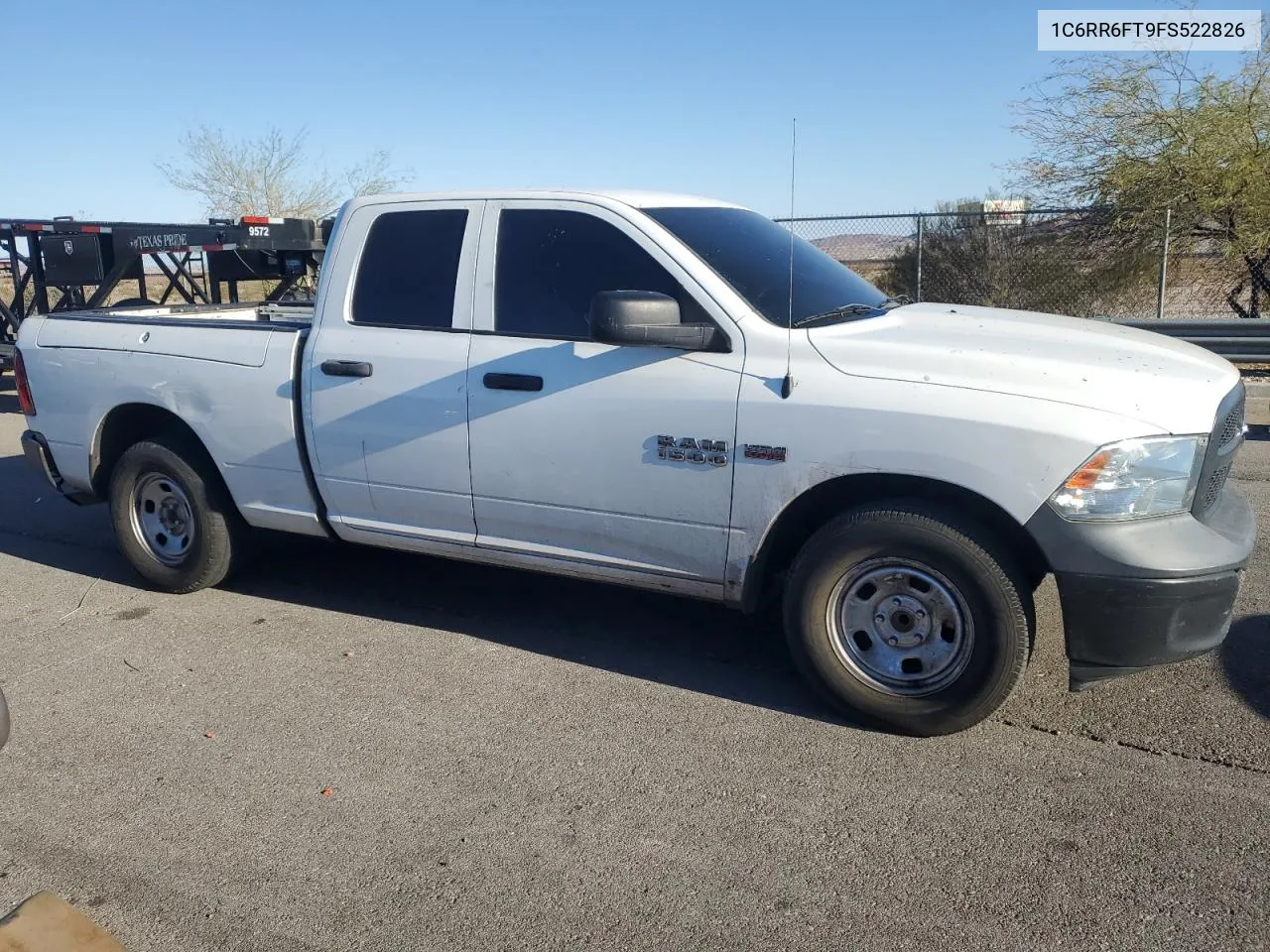 2015 Ram 1500 St VIN: 1C6RR6FT9FS522826 Lot: 73595114