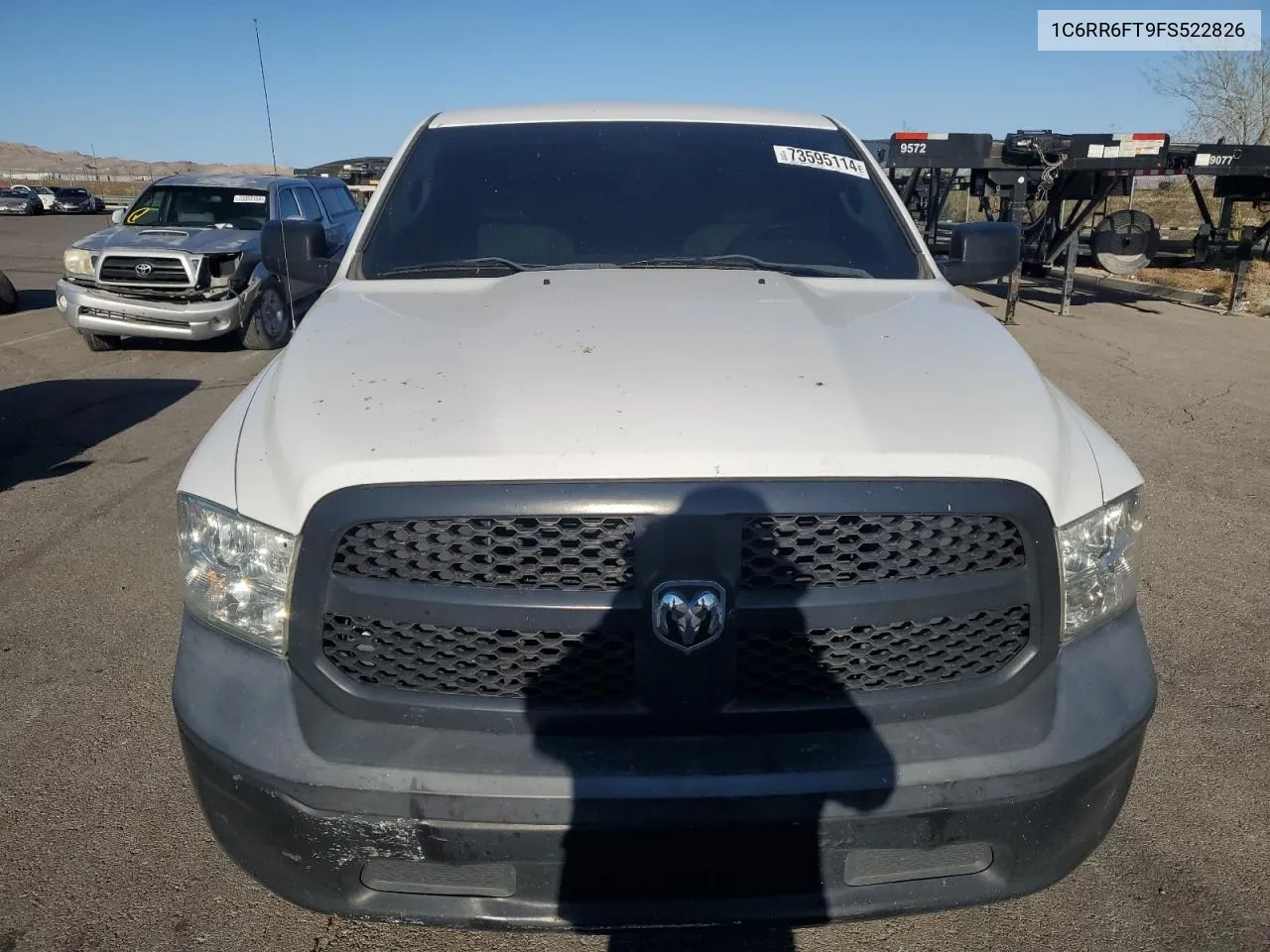 2015 Ram 1500 St VIN: 1C6RR6FT9FS522826 Lot: 73595114