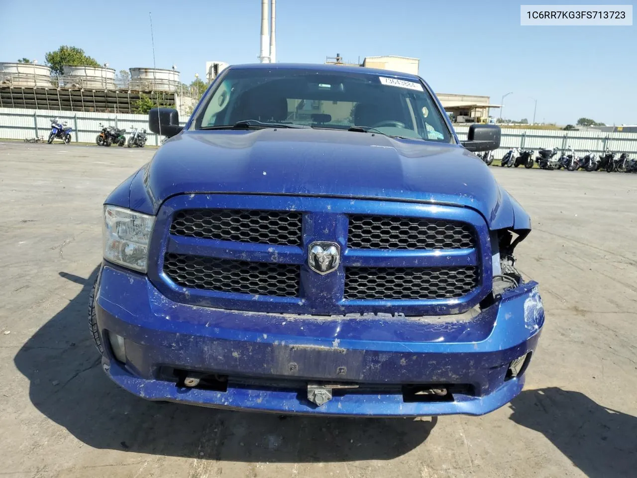 2015 Ram 1500 St VIN: 1C6RR7KG3FS713723 Lot: 73643884