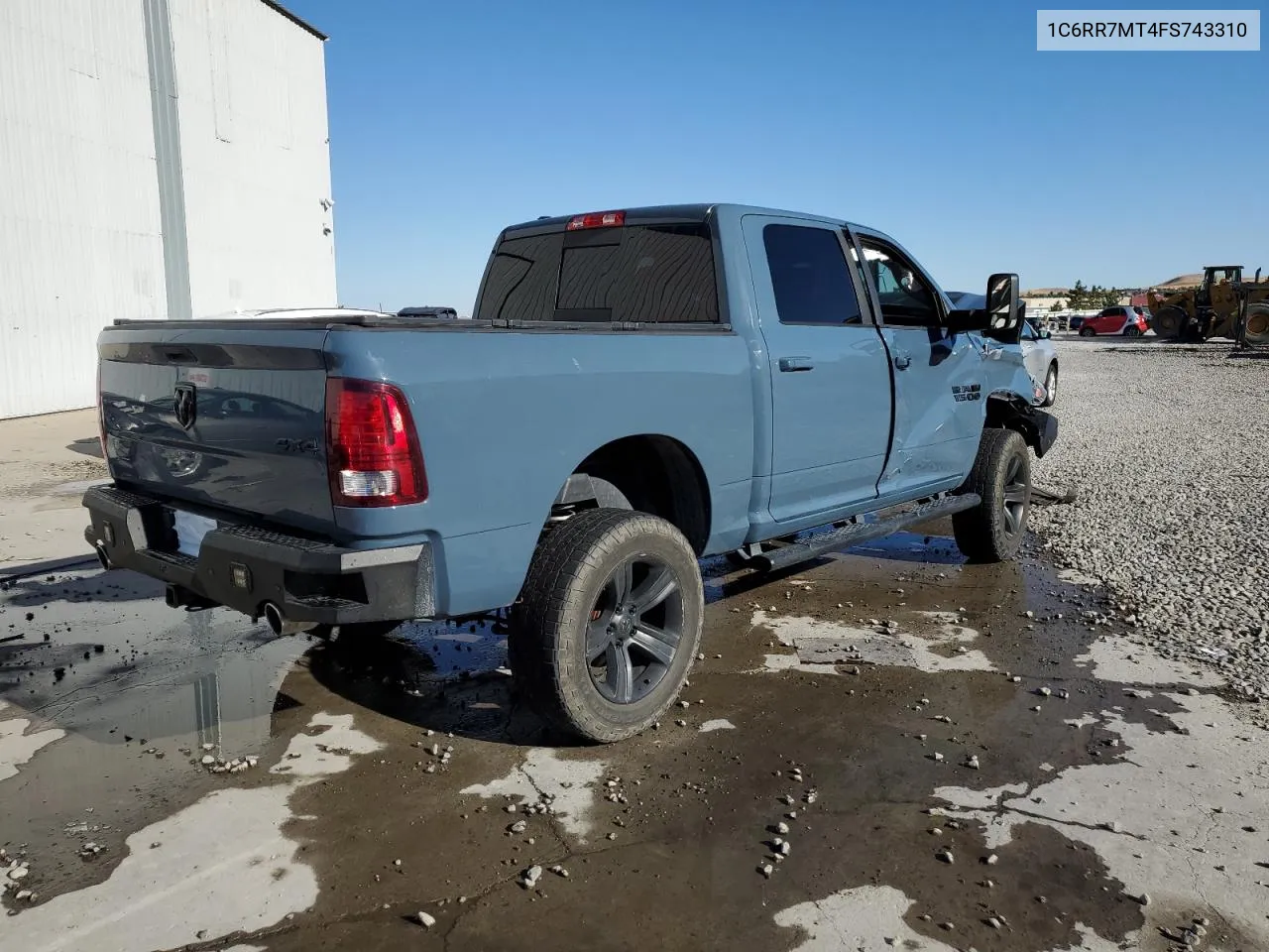 2015 Ram 1500 Sport VIN: 1C6RR7MT4FS743310 Lot: 74018784