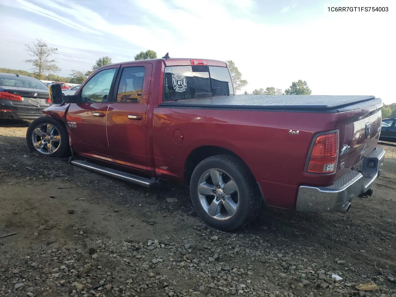 2015 Ram 1500 Slt VIN: 1C6RR7GT1FS754003 Lot: 74024524