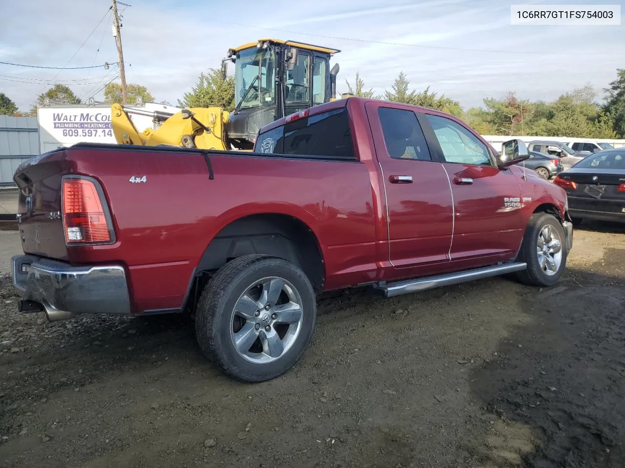 2015 Ram 1500 Slt VIN: 1C6RR7GT1FS754003 Lot: 74024524