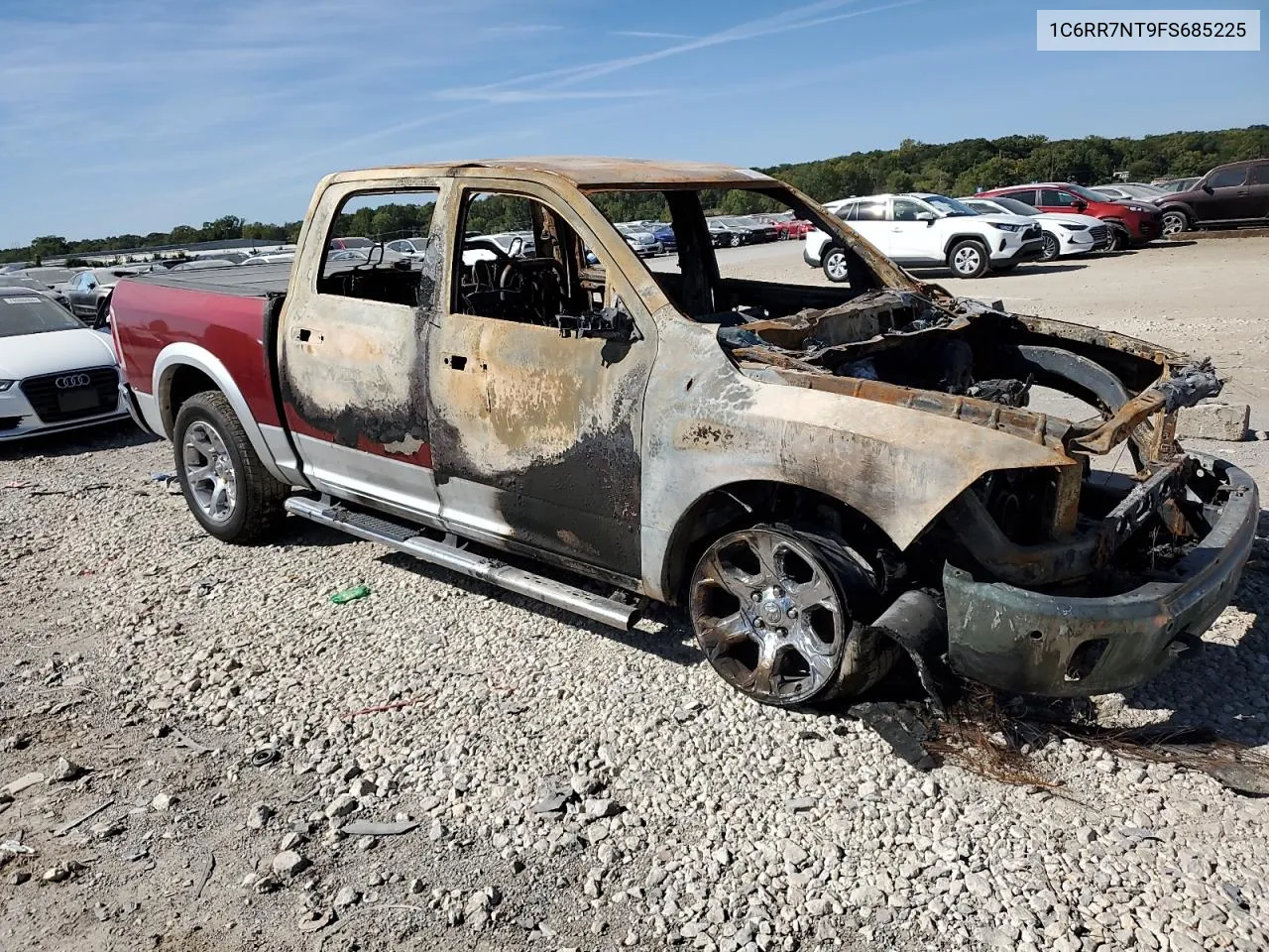 2015 Ram 1500 Laramie VIN: 1C6RR7NT9FS685225 Lot: 74117154