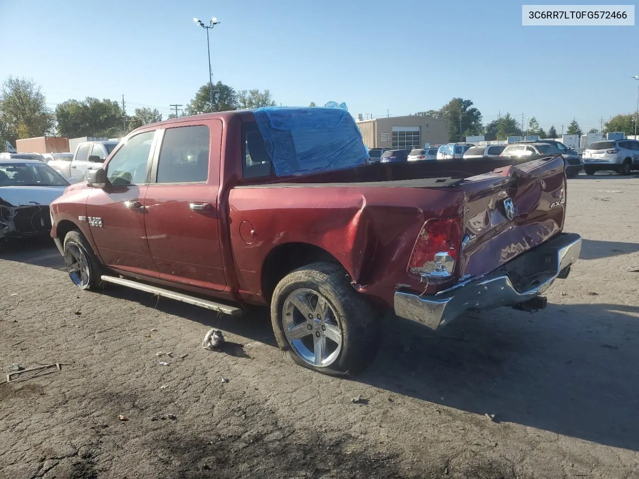 2015 Ram 1500 Slt VIN: 3C6RR7LT0FG572466 Lot: 74129854