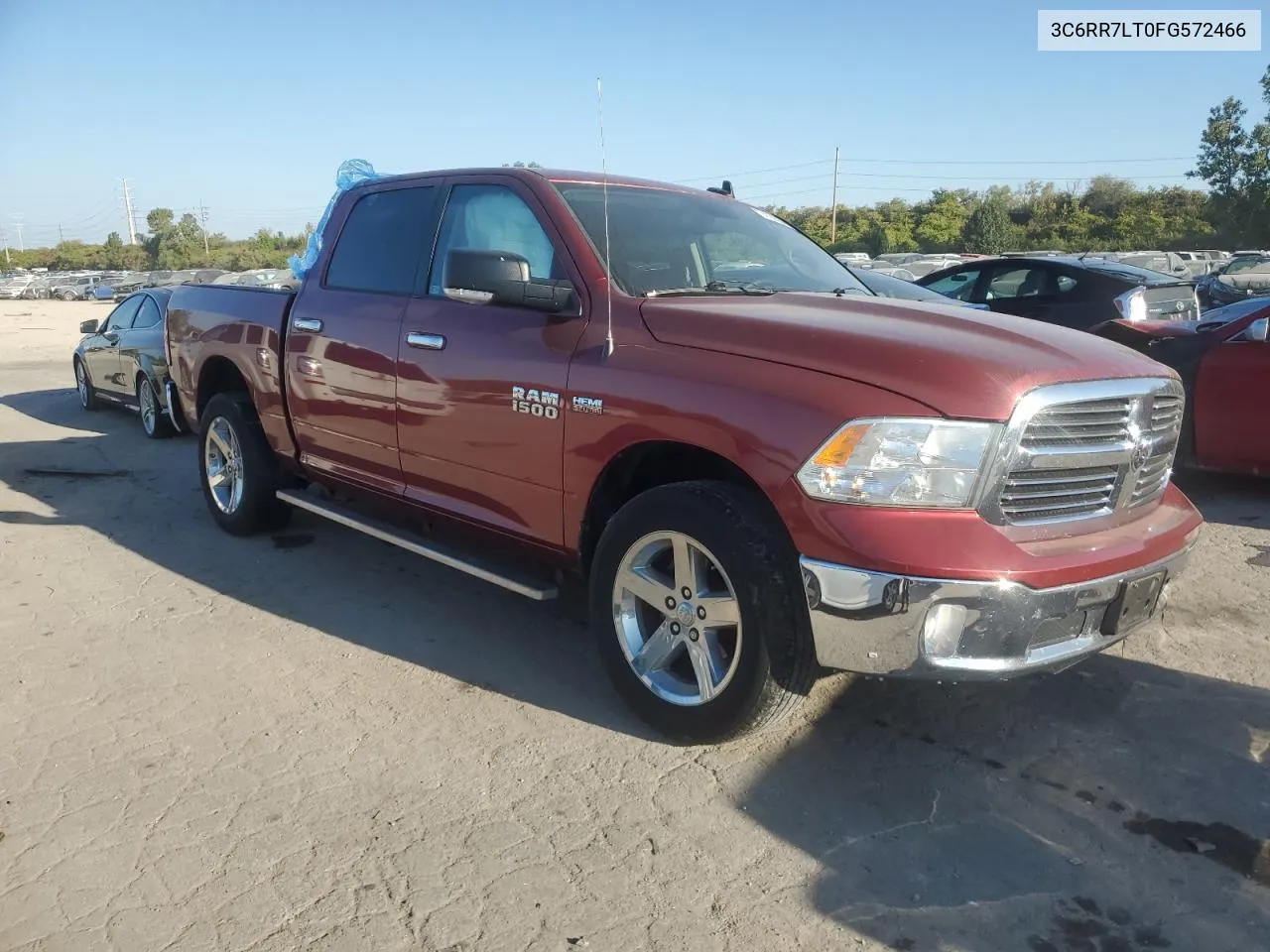 2015 Ram 1500 Slt VIN: 3C6RR7LT0FG572466 Lot: 74129854