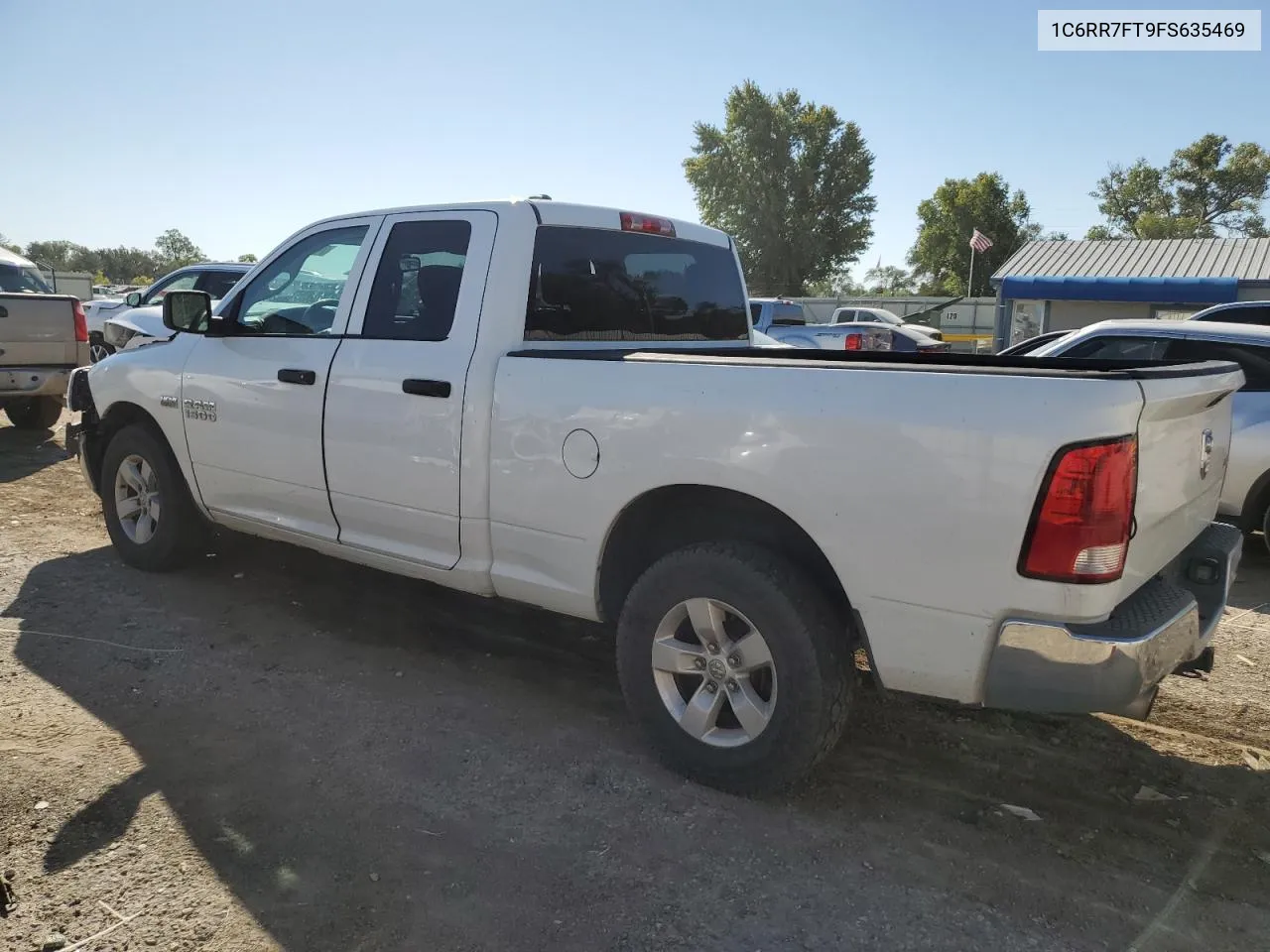 2015 Ram 1500 St VIN: 1C6RR7FT9FS635469 Lot: 74243684