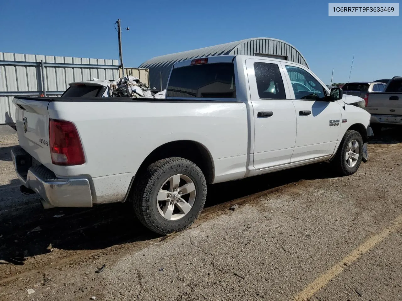 2015 Ram 1500 St VIN: 1C6RR7FT9FS635469 Lot: 74243684