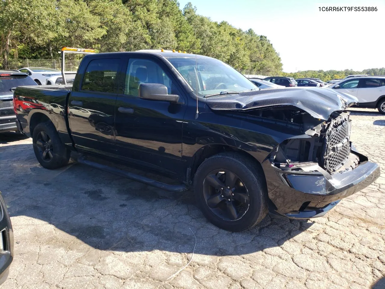 2015 Ram 1500 St VIN: 1C6RR6KT9FS553886 Lot: 74259124