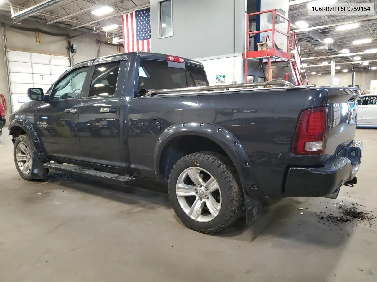 2015 Ram 1500 Sport VIN: 1C6RR7HT5FS759154 Lot: 74427074