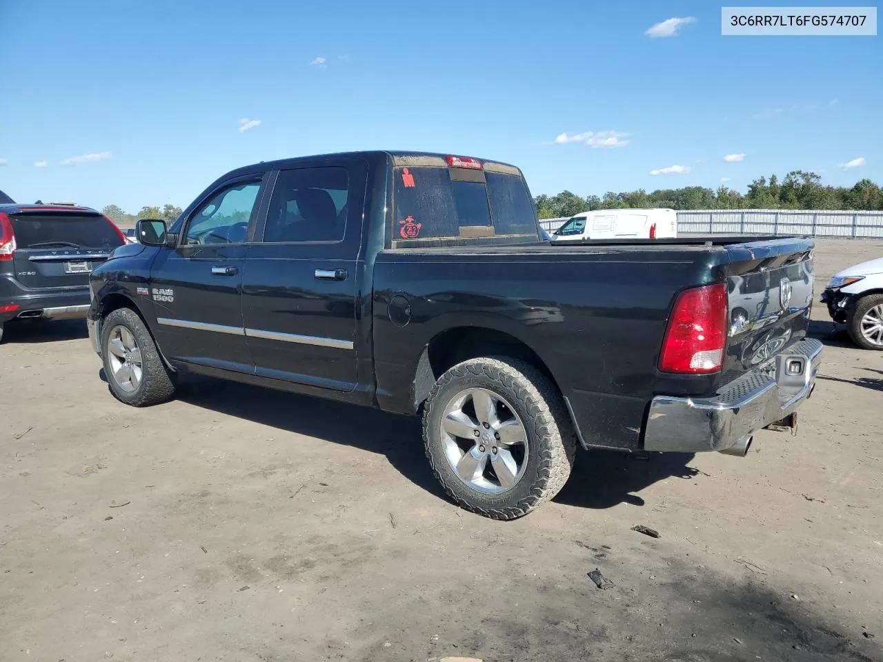 2015 Ram 1500 Slt VIN: 3C6RR7LT6FG574707 Lot: 74467924