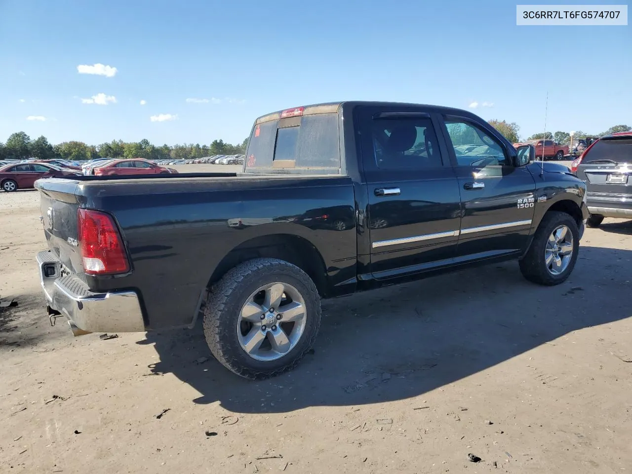 2015 Ram 1500 Slt VIN: 3C6RR7LT6FG574707 Lot: 74467924