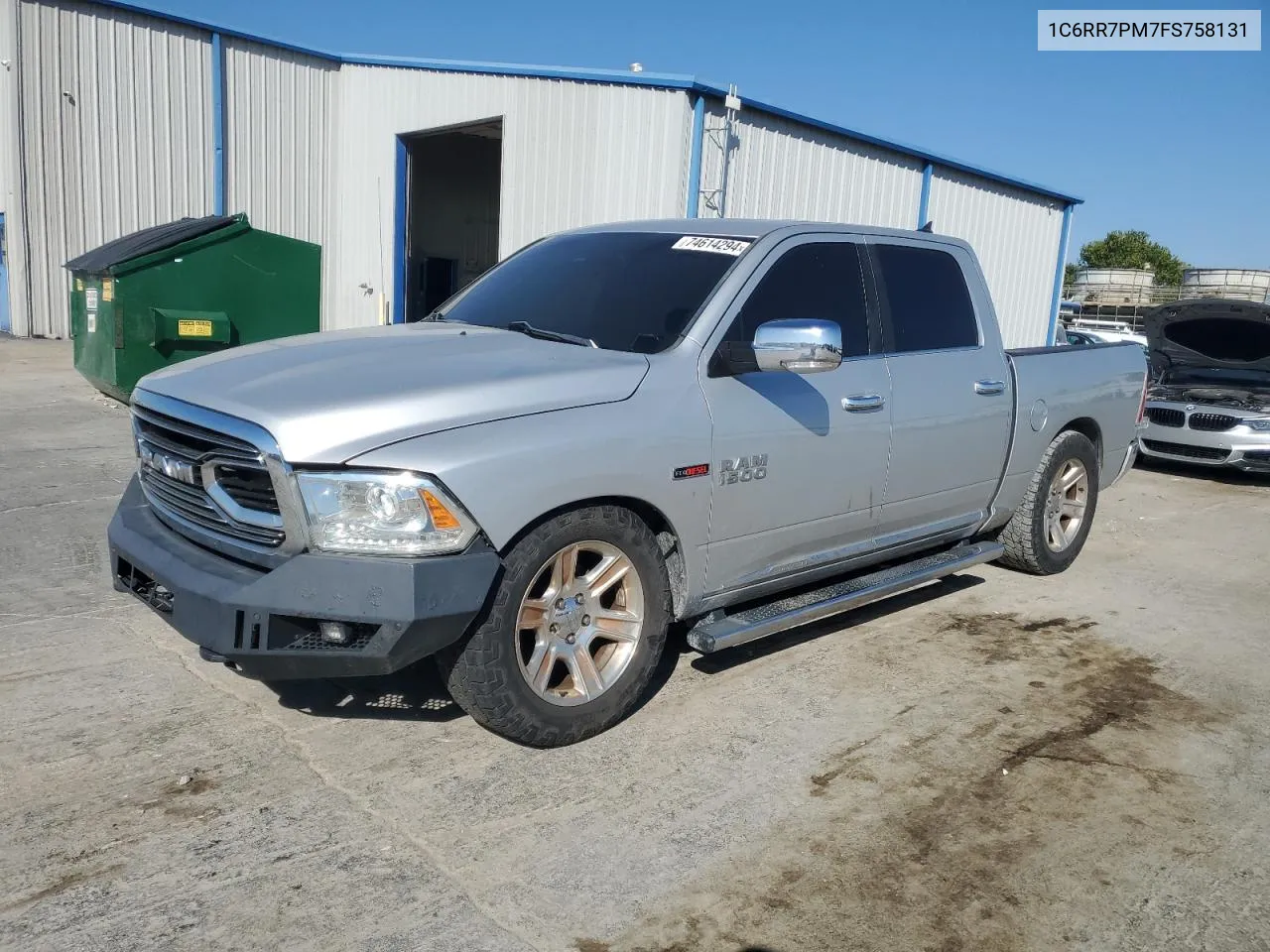 2015 Ram 1500 Longhorn VIN: 1C6RR7PM7FS758131 Lot: 74614294