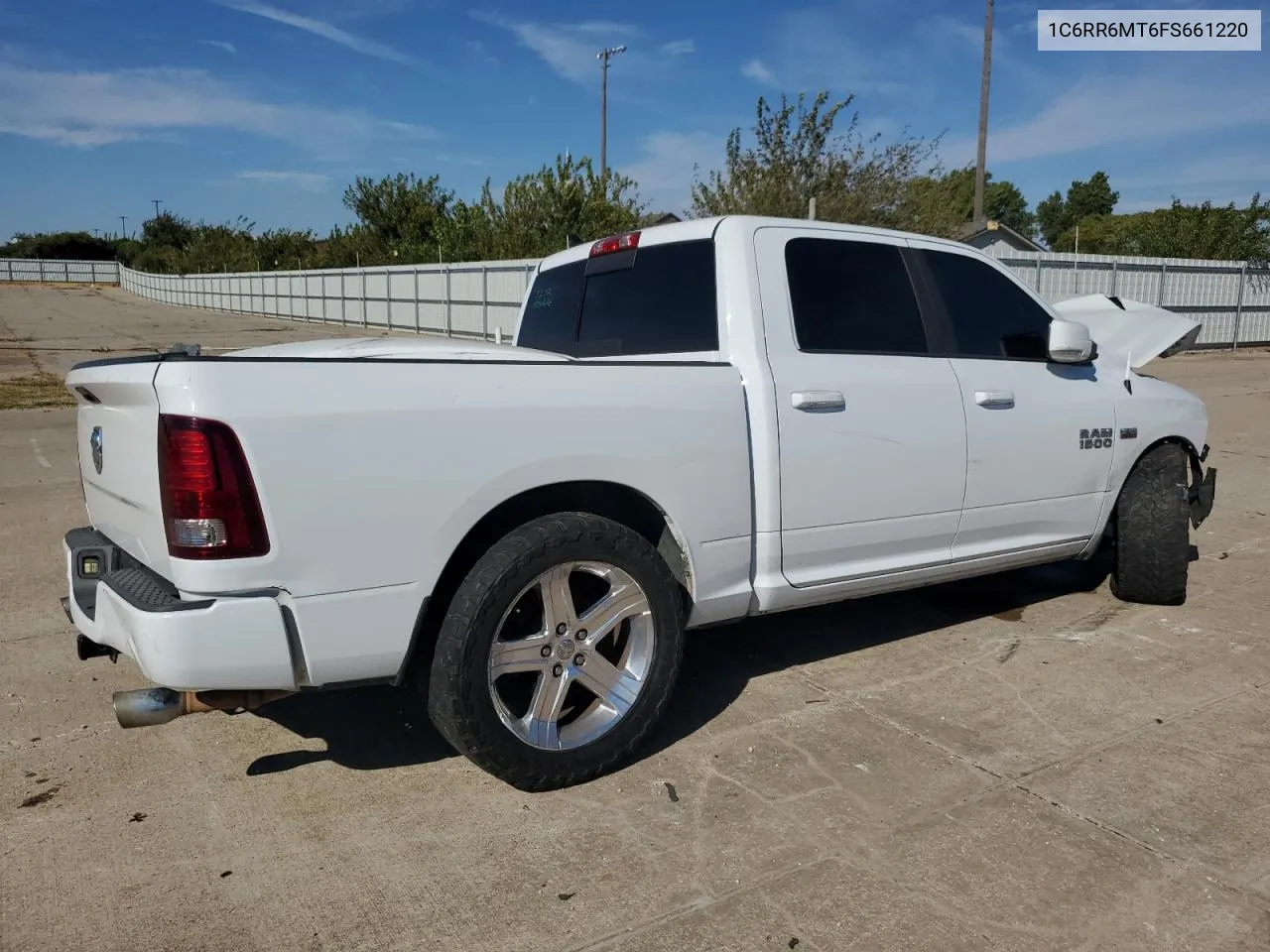 2015 Ram 1500 Sport VIN: 1C6RR6MT6FS661220 Lot: 74631474