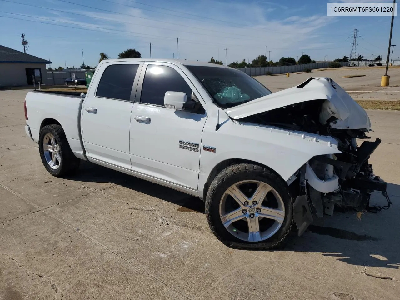 2015 Ram 1500 Sport VIN: 1C6RR6MT6FS661220 Lot: 74631474