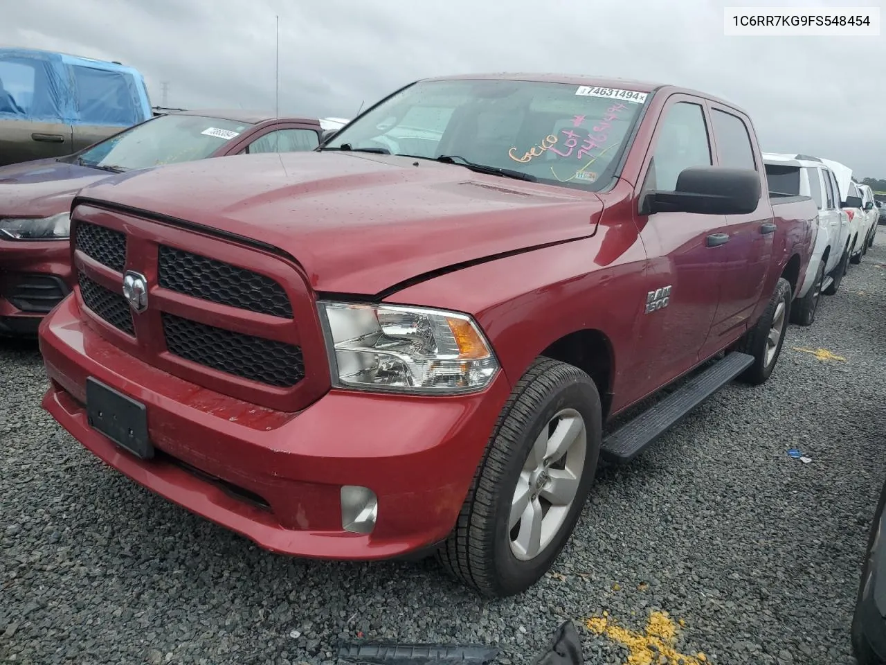 1C6RR7KG9FS548454 2015 Ram 1500 St