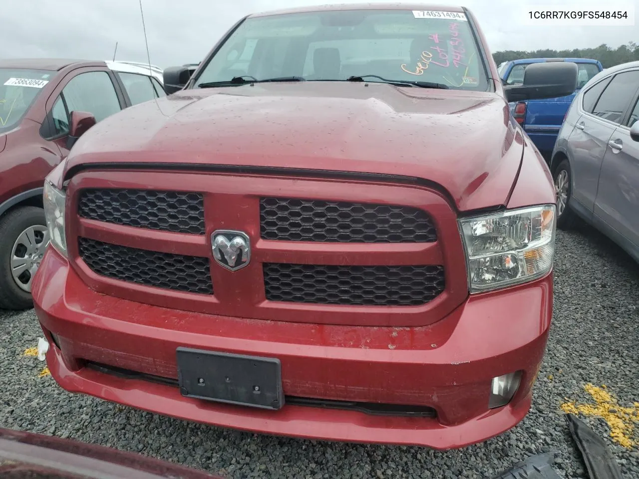 1C6RR7KG9FS548454 2015 Ram 1500 St