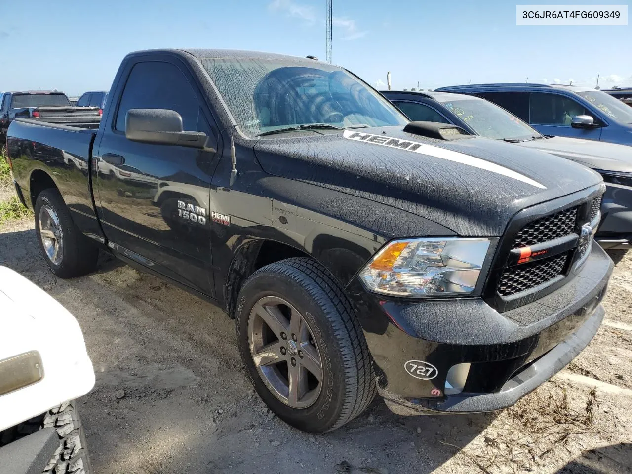 2015 Ram 1500 St VIN: 3C6JR6AT4FG609349 Lot: 74693924