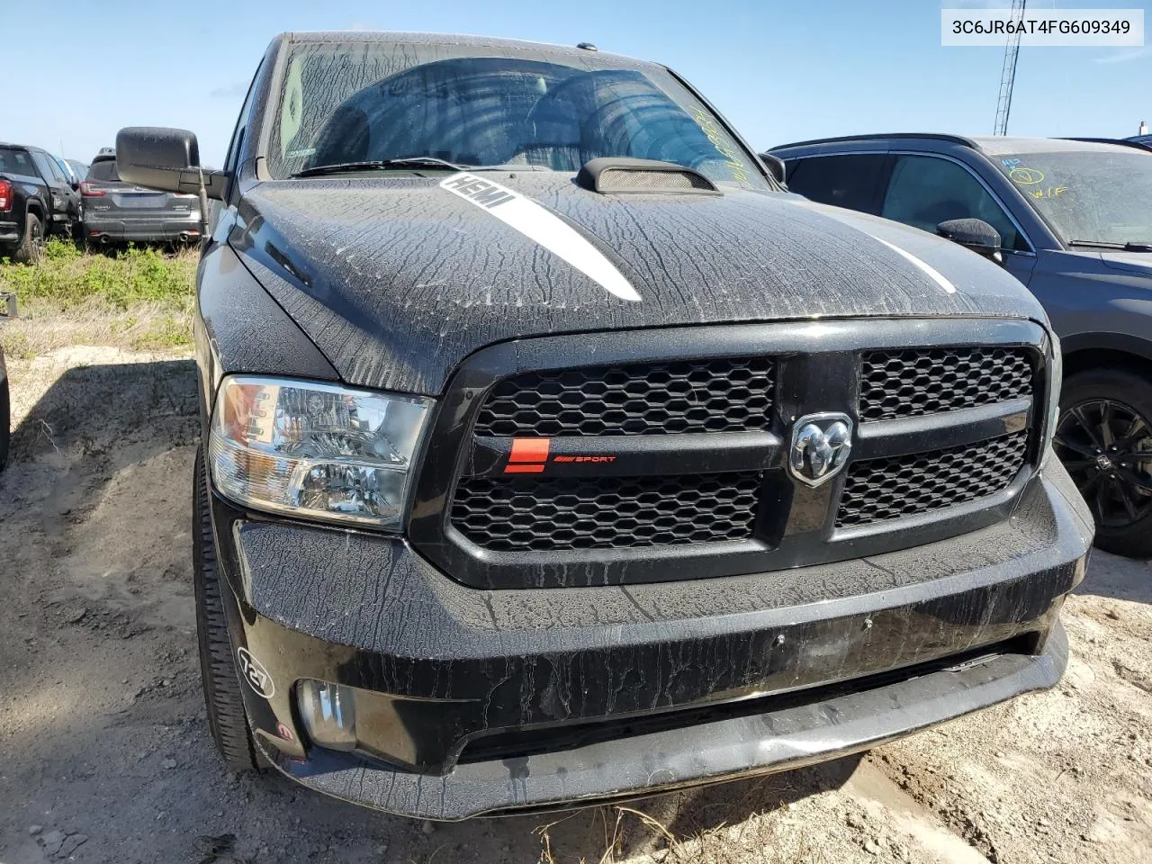 2015 Ram 1500 St VIN: 3C6JR6AT4FG609349 Lot: 74693924