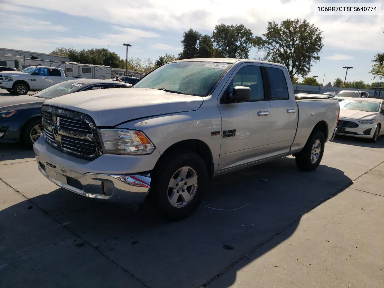 2015 Ram 1500 Slt VIN: 1C6RR7GT8FS640774 Lot: 74745064