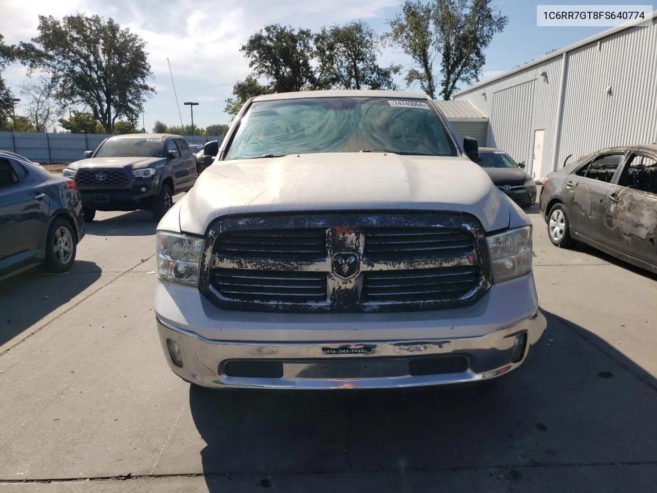 2015 Ram 1500 Slt VIN: 1C6RR7GT8FS640774 Lot: 74745064