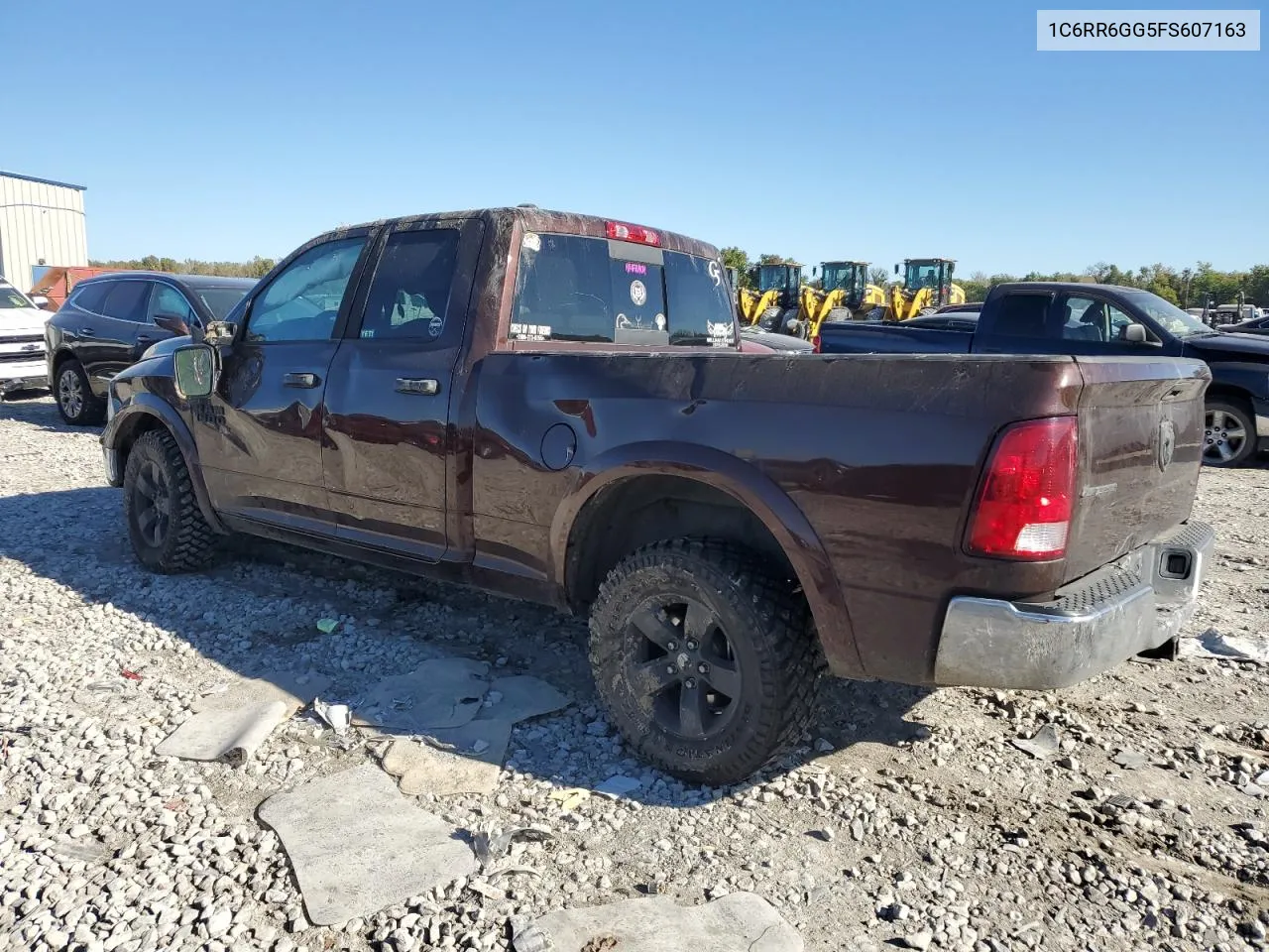 2015 Ram 1500 Slt VIN: 1C6RR6GG5FS607163 Lot: 74776454