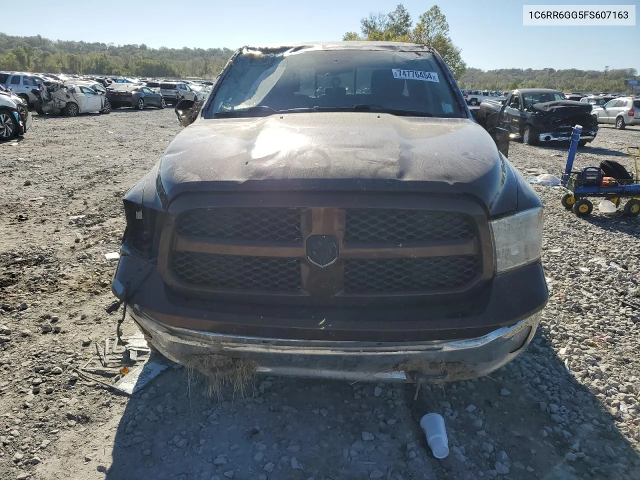 2015 Ram 1500 Slt VIN: 1C6RR6GG5FS607163 Lot: 74776454