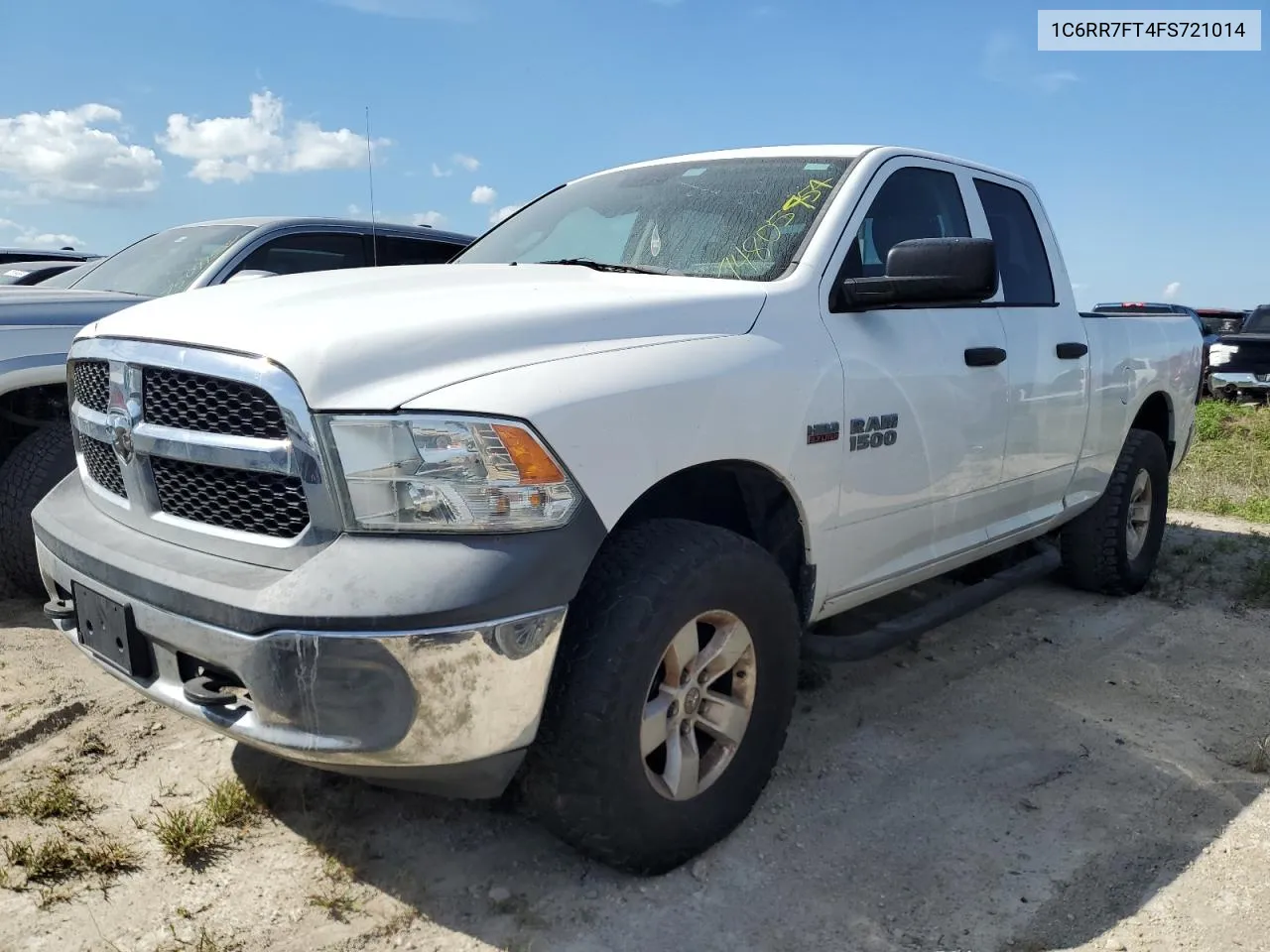 2015 Ram 1500 St VIN: 1C6RR7FT4FS721014 Lot: 74805454