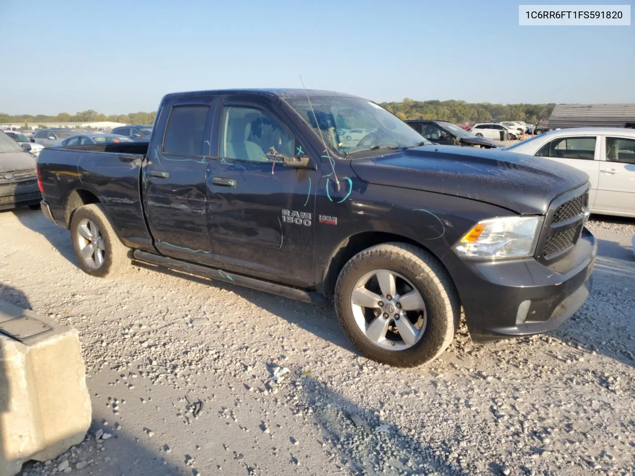 2015 Ram 1500 St VIN: 1C6RR6FT1FS591820 Lot: 74824484