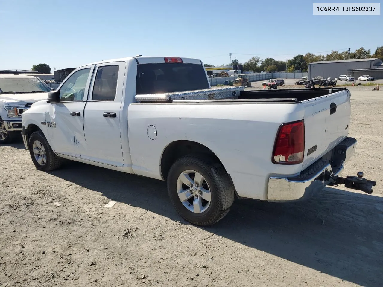 2015 Ram 1500 St VIN: 1C6RR7FT3FS602337 Lot: 74859514