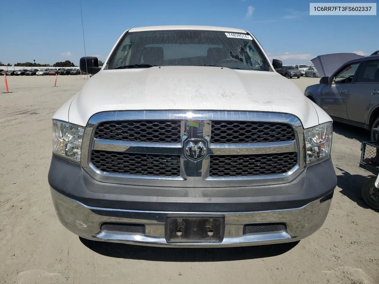 2015 Ram 1500 St VIN: 1C6RR7FT3FS602337 Lot: 74859514