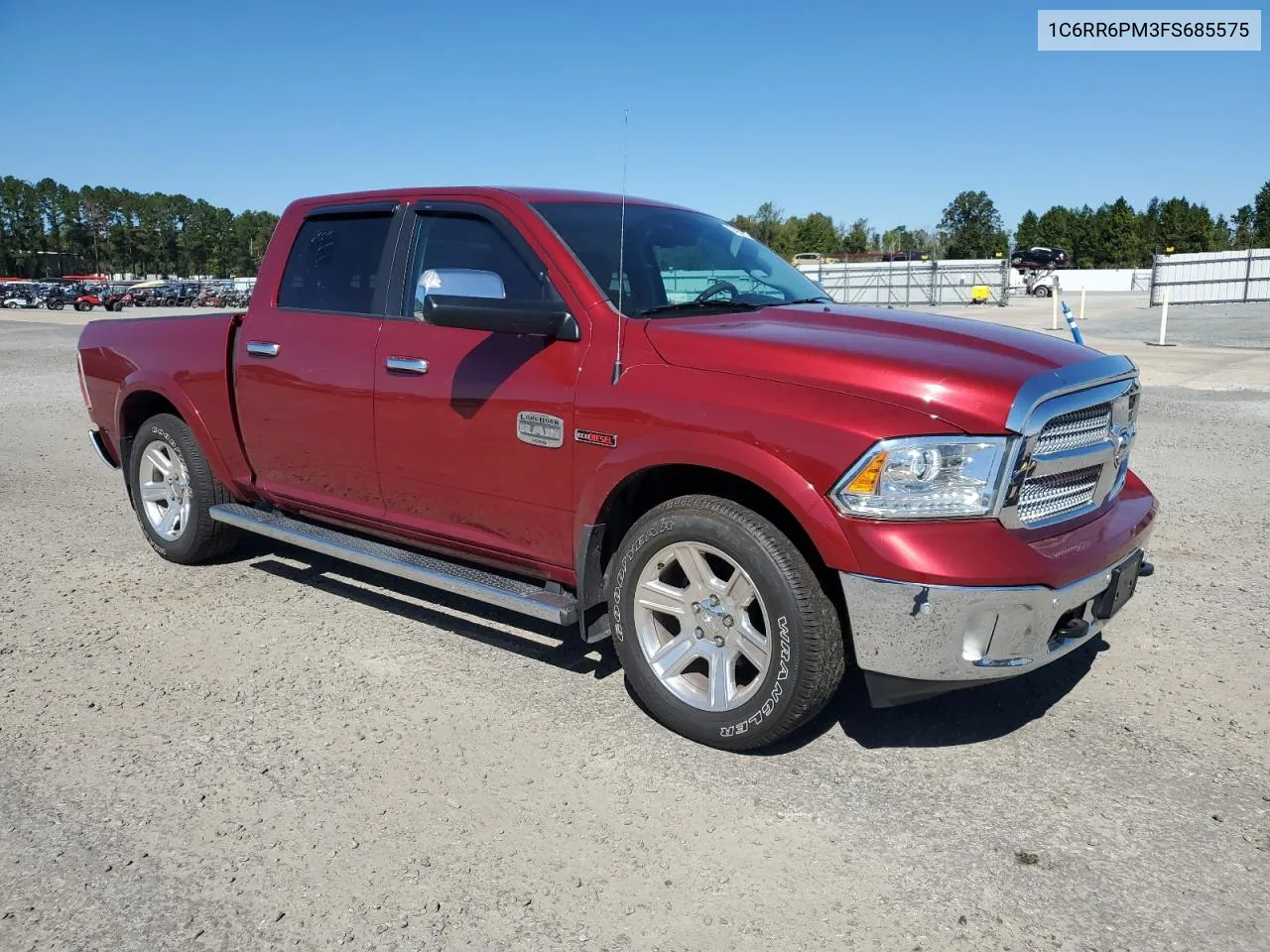 2015 Ram 1500 Longhorn VIN: 1C6RR6PM3FS685575 Lot: 74932184