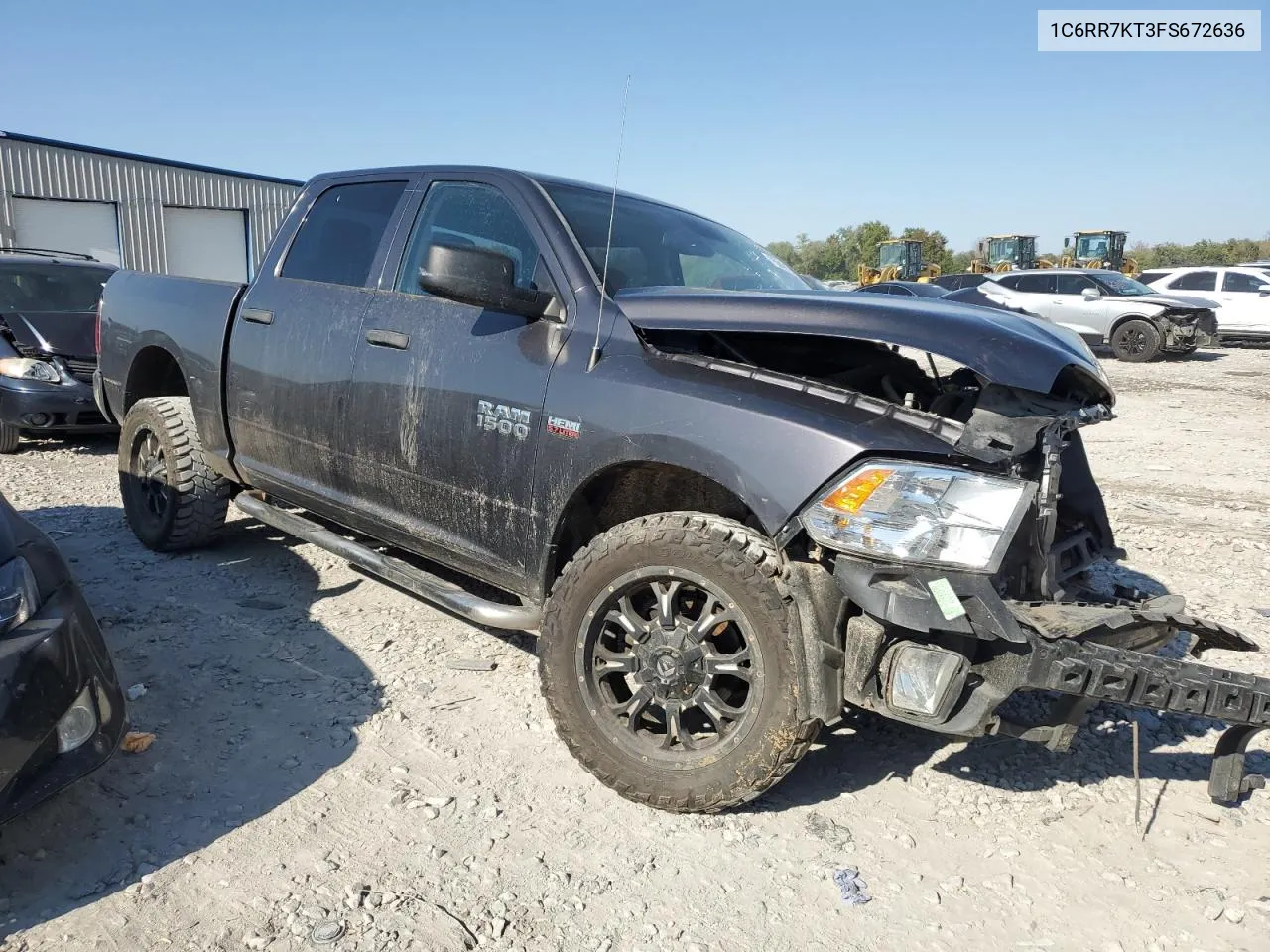 1C6RR7KT3FS672636 2015 Ram 1500 St